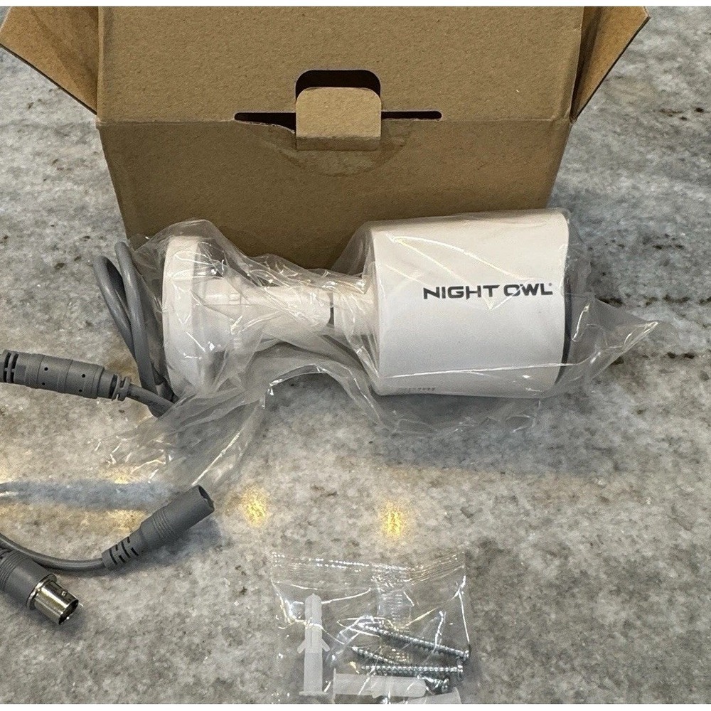 NOB Night Owl 5MP 1080p Bullet Security Spotlight Camera Wired CM-DP2L-B Add-On